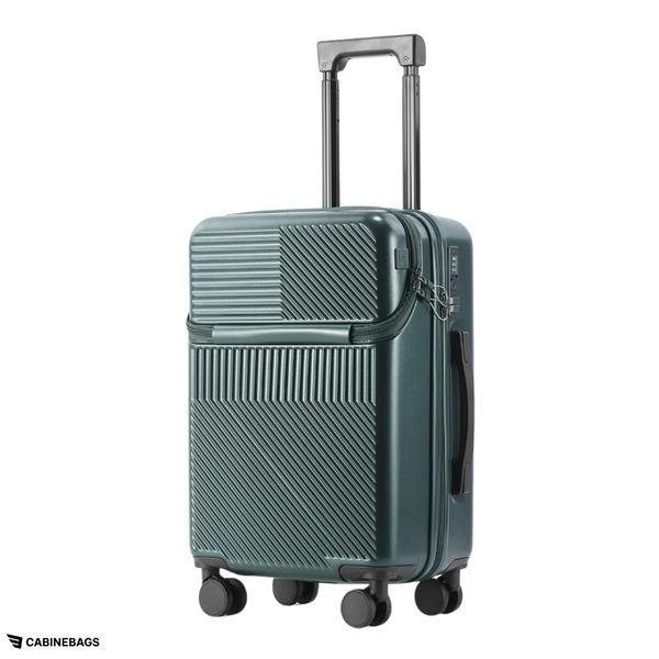 Handbagage Koffer met voorvak / 55×37×24 cm